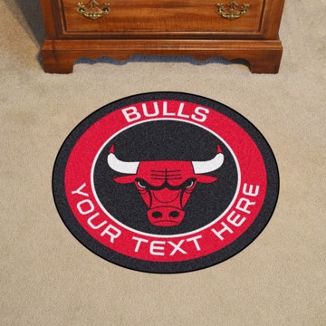 Picture of NBA - Chicago Bulls Personalized Roundel Mat Rug