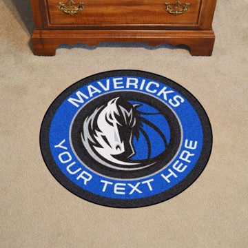 Picture of Dallas Mavericks Personalized Roundel Mat
