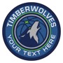 Picture of Minnesota Timberwolves Personalized Roundel Mat