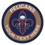 Picture of New Orleans Pelicans Personalized Roundel Mat