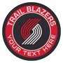 Picture of Portland Trail Blazers Personalized Roundel Mat