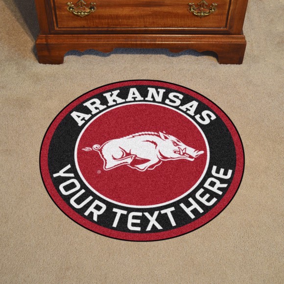 Picture of Personalized University of Arkansas Roundel Mat