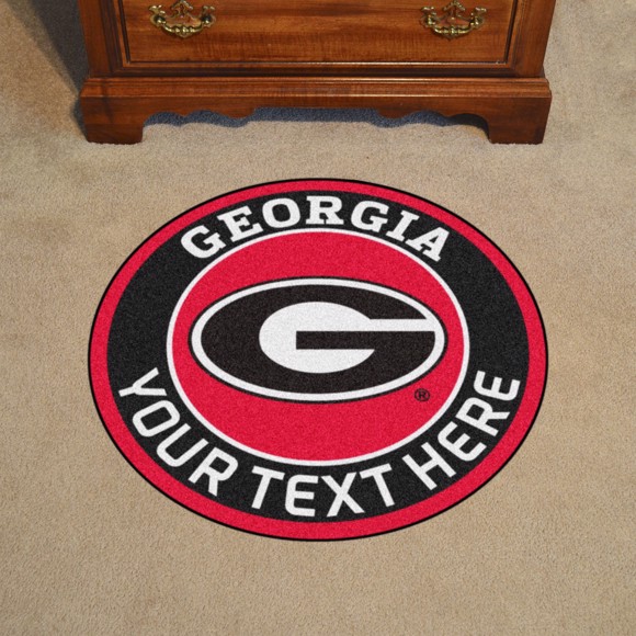 Picture of Personalized University of Georgia Roundel Mat