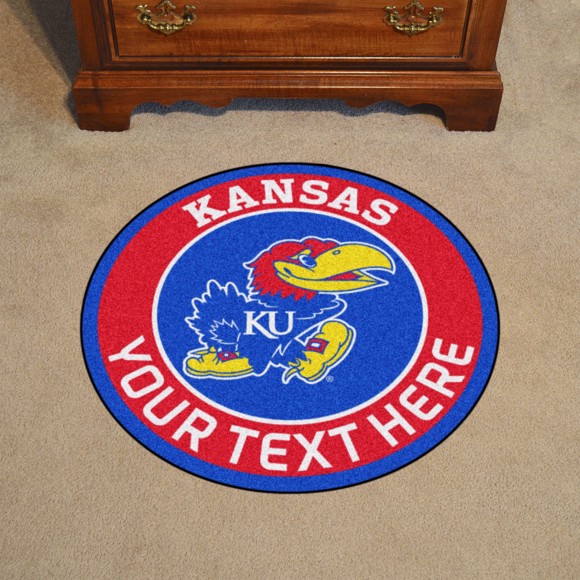 Picture of Personalized University of Kansas Roundel Mat