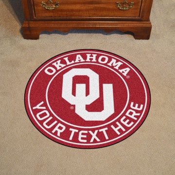 Picture of Personalized University of Oklahoma Roundel Mat