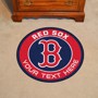 Picture of Boston Red Sox Personalized Roundel Mat Rug