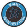Picture of Miami Marlins Personalized Roundel Mat