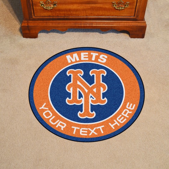 Picture of New York Mets Personalized Roundel Mat