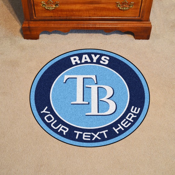 Picture of Tampa Bay Rays Personalized Roundel Mat