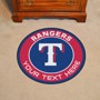 Picture of Texas Rangers Personalized Roundel Mat