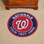 Picture of Washington Nationals Personalized Roundel Mat