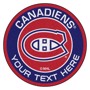 Picture of Montreal Canadiens Personalized Roundel Mat