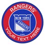 Picture of New York Rangers Personalized Roundel Mat