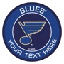 Picture of St. Louis Blues Personalized Roundel Mat