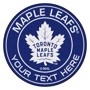 Picture of Toronto Maple Leafs Personalized Roundel Mat