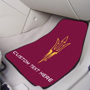 Picture of Arizona State Personalized Carpet Car Mat Set