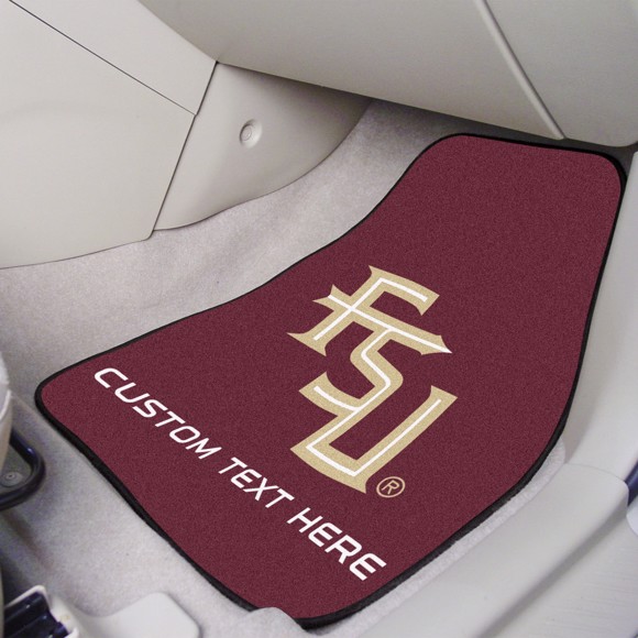 Picture of Florida State Personalized Carpet Car Mat Set