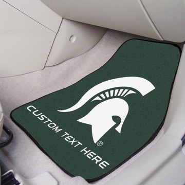 Picture of Michigan State Personalized Carpet Car Mat Set