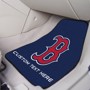 Picture of Boston Red Sox Personalized Carpet Car Mat Set