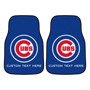 Picture of Chicago Cubs Personalized Carpet Car Mat Set