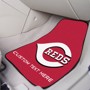 Picture of Cincinnati Reds Personalized Carpet Car Mat Set