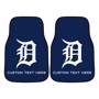 Picture of Detroit Tigers Personalized Carpet Car Mat Set