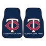 Picture of Minnesota Twins Personalized Carpet Car Mat Set