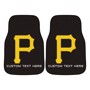 Picture of Pittsburgh Pirates Personalized Carpet Car Mat Set