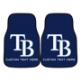 Picture of Tampa Bay Rays Personalized Carpet Car Mat Set