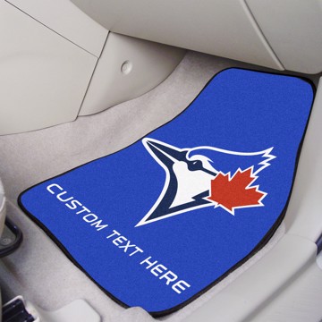 Picture of Toronto Blue Jays Personalized Carpet Car Mat Set