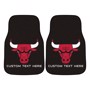 Picture of Chicago Bulls Personalized Carpet Car Mat Set