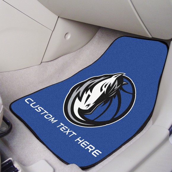 Picture of Dallas Mavericks Personalized Carpet Car Mat Set