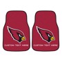 Picture of Arizona Cardinals Personalized Carpet Car Mat Set