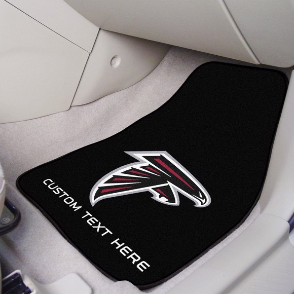 Picture of Atlanta Falcons Personalized Carpet Car Mat Set