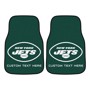 Picture of New York Jets Personalized Carpet Car Mat Set