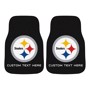 Picture of Pittsburgh Steelers Personalized Carpet Car Mat Set