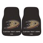 Picture of Anaheim Ducks Personalized Carpet Car Mat Set
