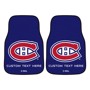 Picture of Montreal Canadiens Personalized Carpet Car Mat Set