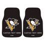 Picture of Pittsburgh Penguins Personalized Carpet Car Mat Set