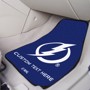 Picture of Tampa Bay Lightning Personalized Carpet Car Mat Set