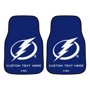 Picture of Tampa Bay Lightning Personalized Carpet Car Mat Set