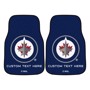 Picture of Winnipeg Jets Personalized Carpet Car Mat Set
