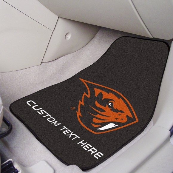 Picture of Oregon State Personalized Carpet Car Mat Set