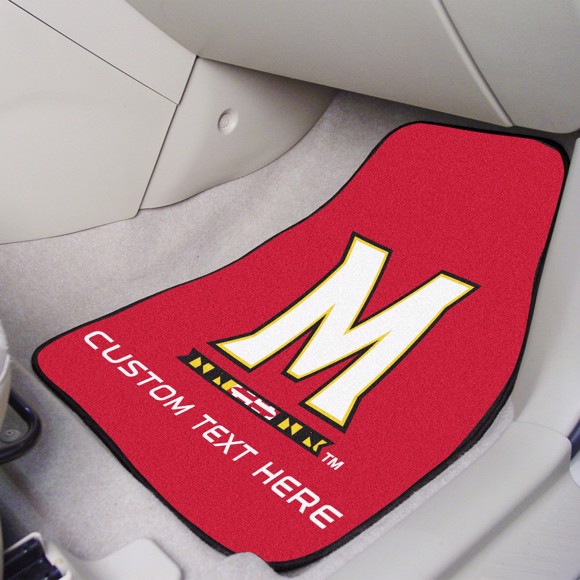 Picture of Maryland Personalized Carpet Car Mat Set