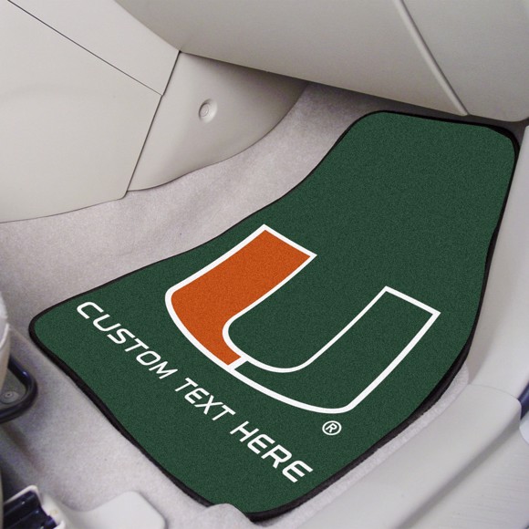 Picture of Miami Personalized Carpet Car Mat Set