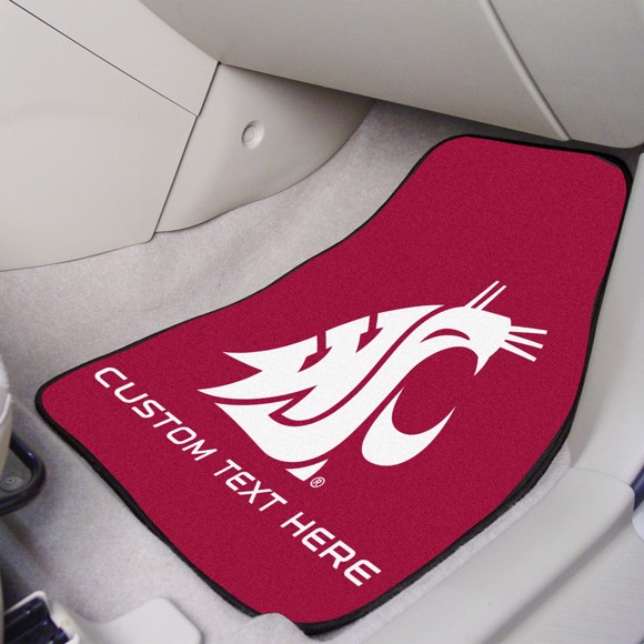 Picture of Washington State Personalized Carpet Car Mat Set