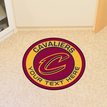 Picture of NBA - Cleveland Cavaliers Personalized Roundel Mat Rug
