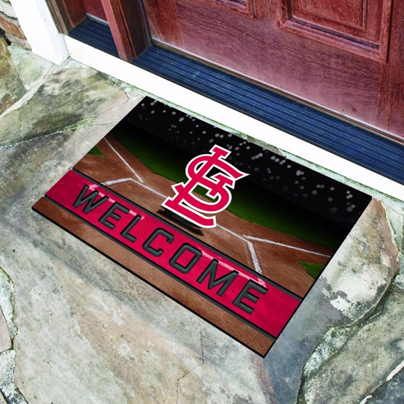 Picture of St. Louis Cardinals Crumb Rubber Door Mat
