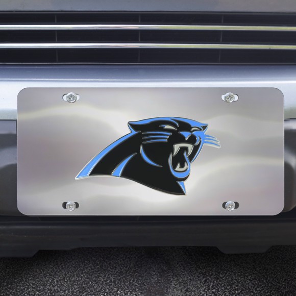 Picture of Carolina Panthers Diecast License Plate