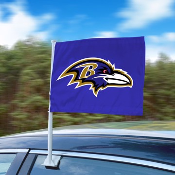 Picture of Baltimore Ravens Car Flag